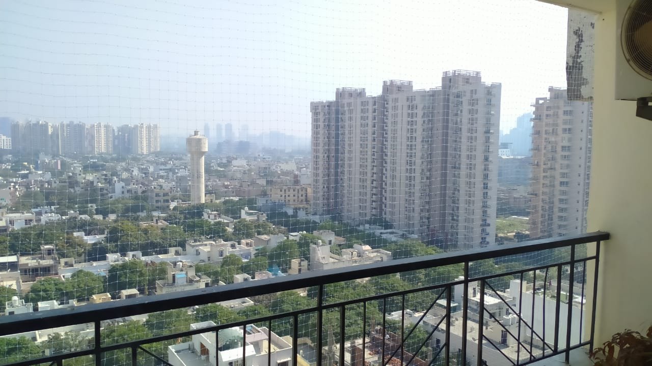 Transparent Balcony Bird Net